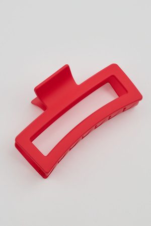 Oversized Rectangle Claw Clip