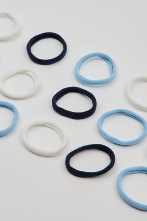 Pack of 18 Seamless Hair Elastics