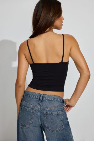 Sleek V-Neck Cami Top