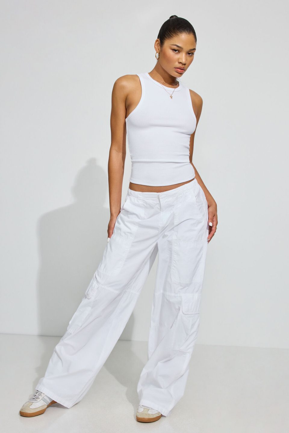 Poplin Extreme Baggy Cargo Pants