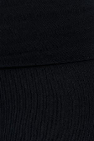 Soft Cotton Fold Over Flare Pants