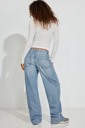 Low Rise Baggy Jeans