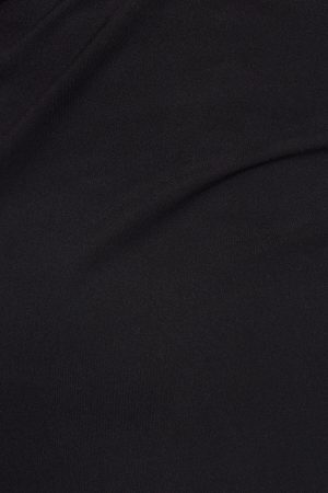 Sleek Plunge A-Line Dress