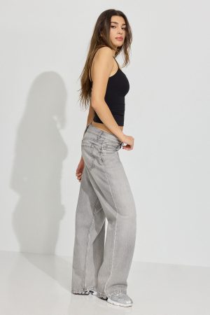 Low Rise Baggy Jeans