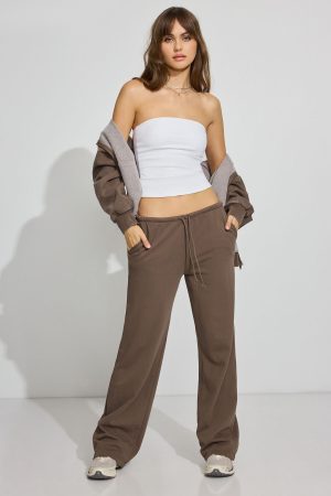 SoftTerry Wide Leg Sweatpants