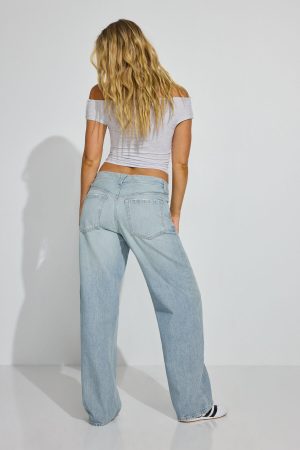Low Rise Baggy Jeans