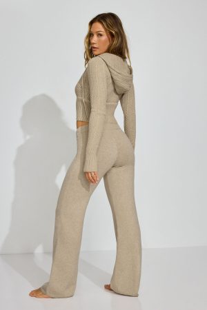 Straight Leg Sweater Pants