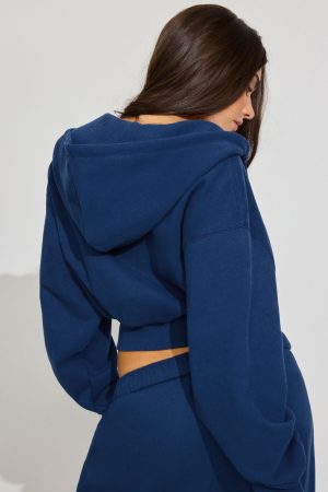 SoftTerry Bubble Zip Hoodie