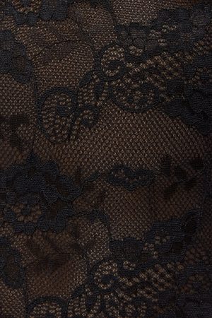 Halter Plunge Lace Top