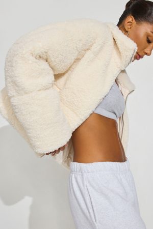 Sherpa Puffer Jacket