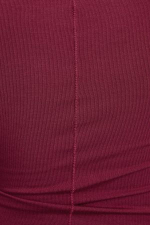 Smooth Scoop Neck Long Sleeve Top