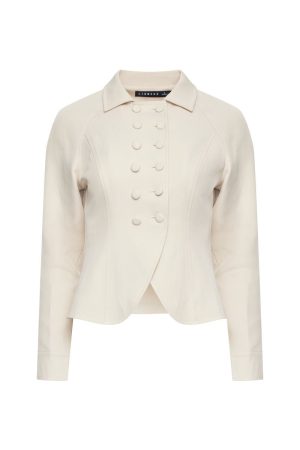 FORM JACKET – CREAM
