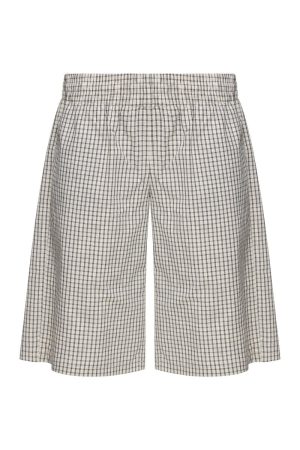 SEVIGNEY LONG SHORT – CREAM CHECK